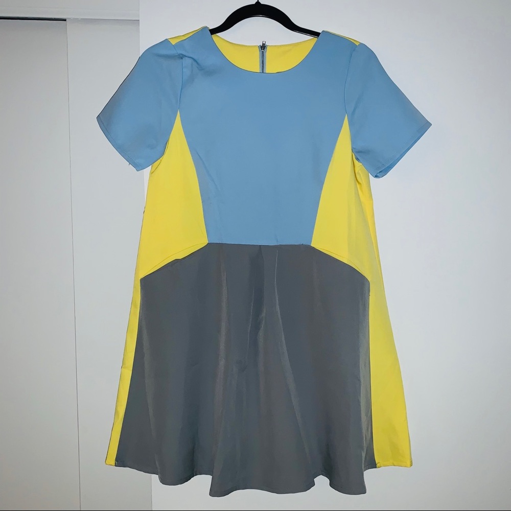 Color Block Shift Dress